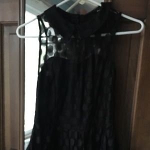 Black lace dress